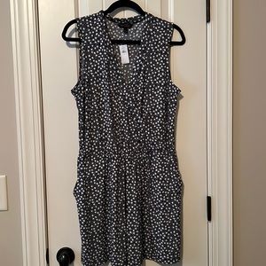NWT Banana Republic sleeveless wrap romper